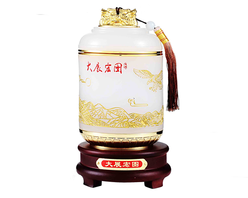 大展宏图-直型茶叶罐