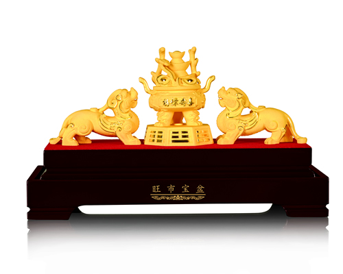 绒沙金工艺品与镀金工艺品有何区别?